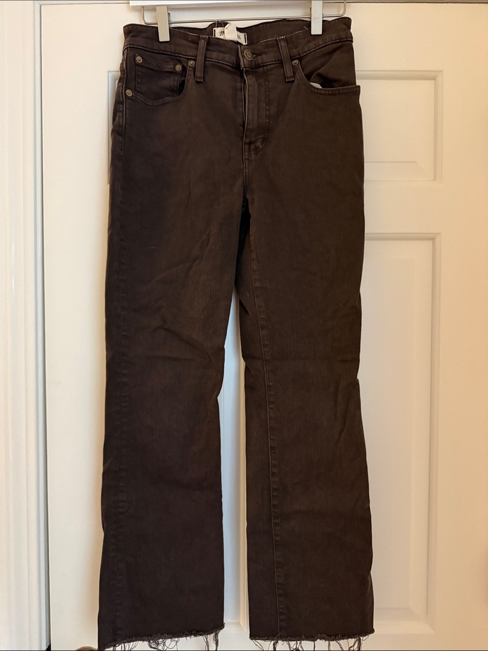 Madewell Mid-Rise Kick Out Jeans, Size 27
